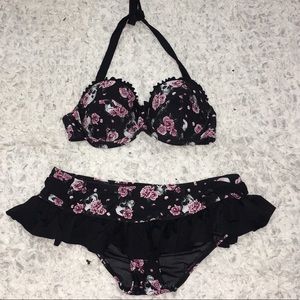 Skull and Rose Bikini BOTTOM
